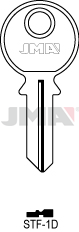 JMA BRUTE SLEUTEL PROFIEL STF-1D