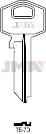 JMA BRUTE SLEUTEL PROFIEL TE-7D