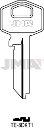 JMA BRUTE SLEUTEL PROFIEL TE-8DKT1