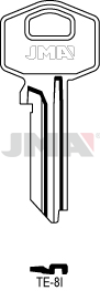 JMA BRUTE SLEUTEL PROFIEL TE-8I