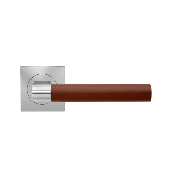 [ER45QLH 0S 71] KARCHER DESIGN MADEIRA LEER ER45QL KRUKKENPAAR OP ROZET (Leer - lichtbruin)