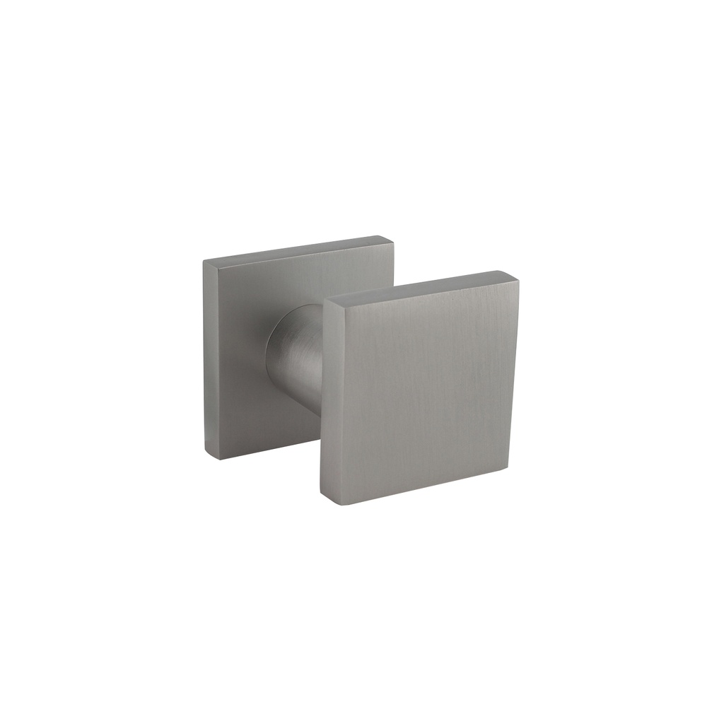 [0082.392912] INTERSTEEL VIERKANT VOORDEURKNOP ⧄ 60 (F1 - Aluminium)