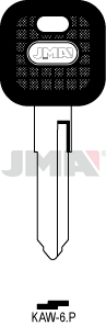 JMA BRUTE SLEUTEL PROFIEL KAW-6P