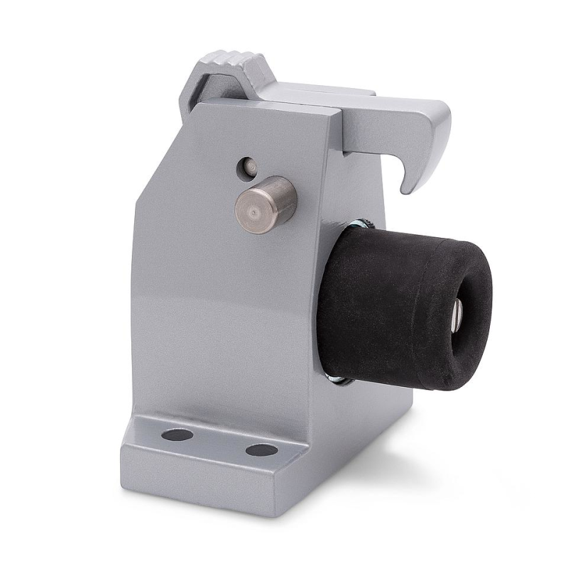 [3871 0000 22] DENI 3871 DEURVASTZETTER MET BUFFER ROBUSTO DUO+ (Zilver gelakt)