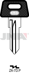 JMA BRUTE SLEUTEL PROFIEL ZA-7DP