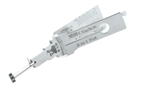 LISHI 2-IN-1 PICK EN DECODER VOOR VOLVO - NE66