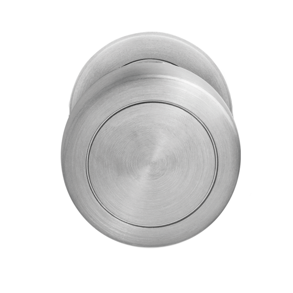 [EK530 R2 71] KARCHER DESIGN EK530 VOORDEURKNOP GECENTREERD (brushed stainless steel)