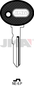 JMA BRUTE SLEUTEL PROFIEL NE-6P