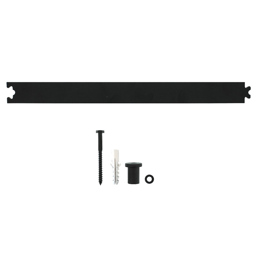 [0023.450113] INTERSTEEL TUSSENRAIL SCHUIFDEURSYSTEEM 45CM (Mattschwarz)