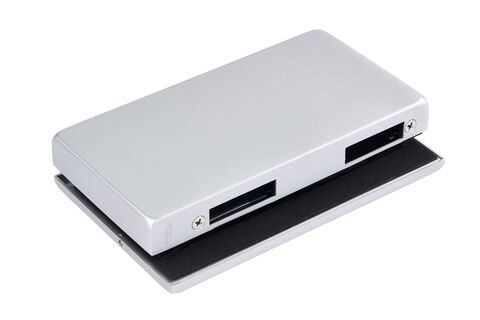 [81128615099] DORMA-GLAS OFFICE CLASSIC TEGENKAST (Zilver - F1, DIN links = Belgisch rechts)