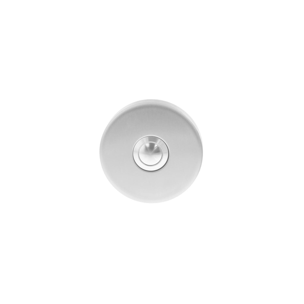[0035.399040] INTERSTEEL DEURBEL ROND (Stainless steel / Inox)