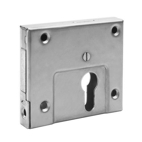 AMF 49ZNI SURFACE-MOUNTED LOCK WITH CORNER STRIKE PLATE