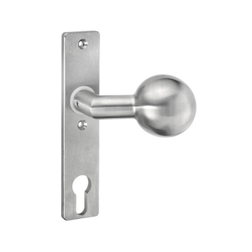 [17152] AMF 439 DOORKNOB ON SHORT PLATE (Doorknob fixed)