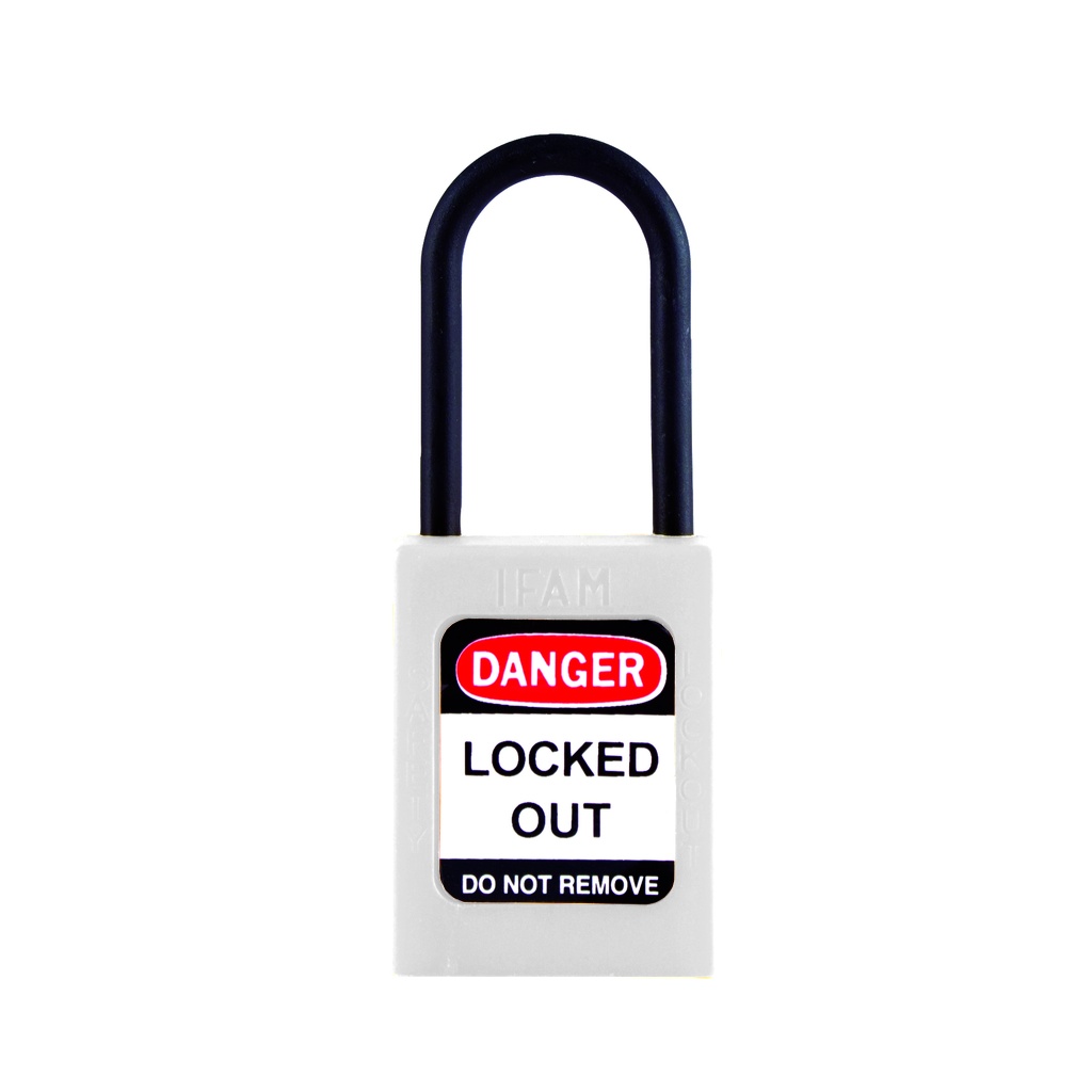 [044678] IFAM LOTO SF40 PD NYLON SHACKLE THIN (White)