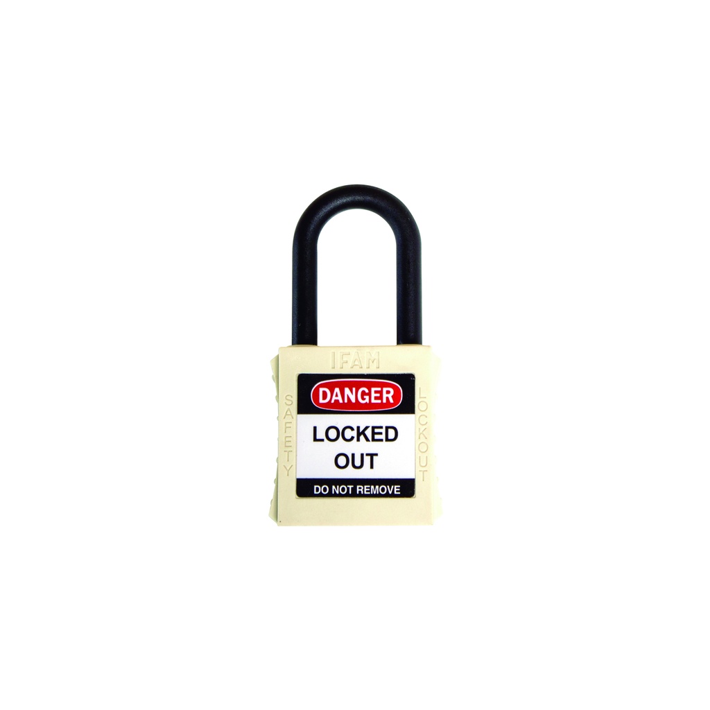 [044680] IFAM LOTO SF40 PN NYLON SHACKLE STANDARD (White)