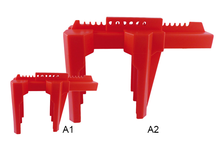 IFAM 1/4-DRAAI KLEP INSTELBARE LOCKOUT