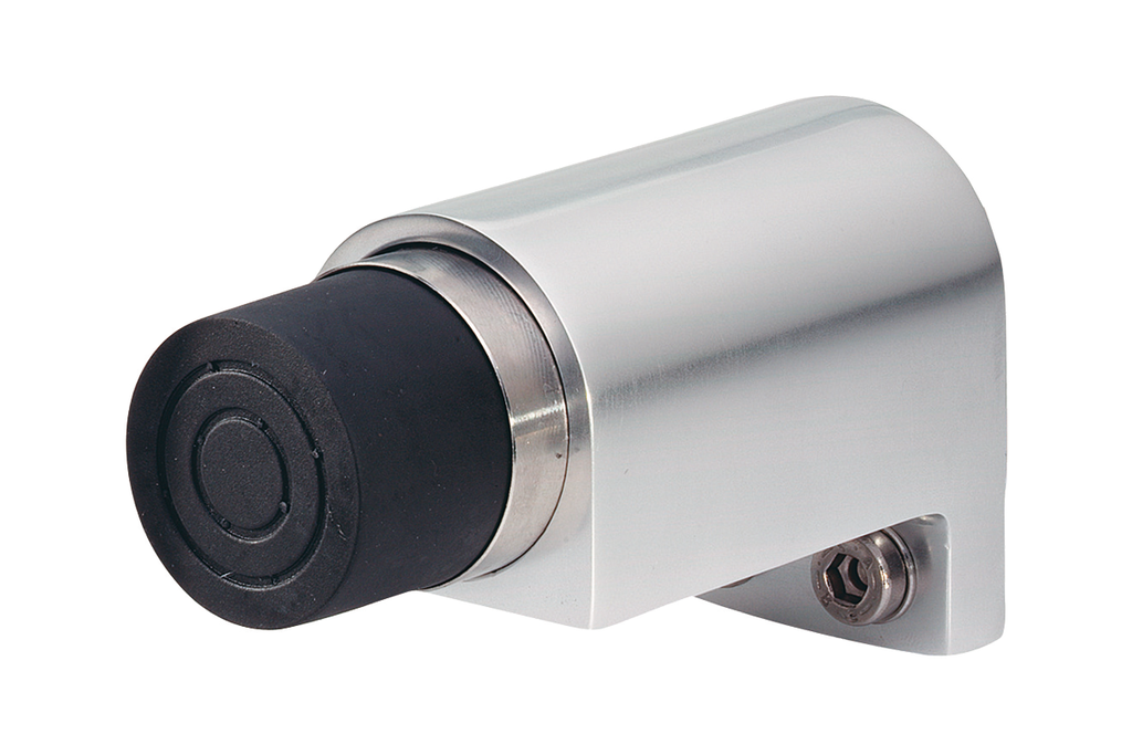 [2049.02] KWS 2049 DOOR BUFFER WITH PRESSURE SPRING (Silver lacquered)
