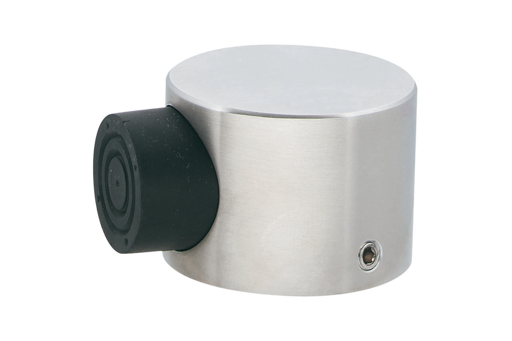 [2110.02] KWS 2110 DOOR BUFFER WITH SPRING (Silver lacquered)