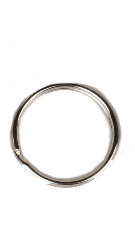 [910317-1] SLEUTELRINGEN ZILVER PER STUK (Ø 17)