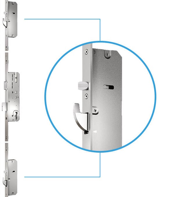 KFV REEKS AS/BS 2750 MEERPUNTSLOT MET DAGSCHOOT-HAAK COMBINATIE