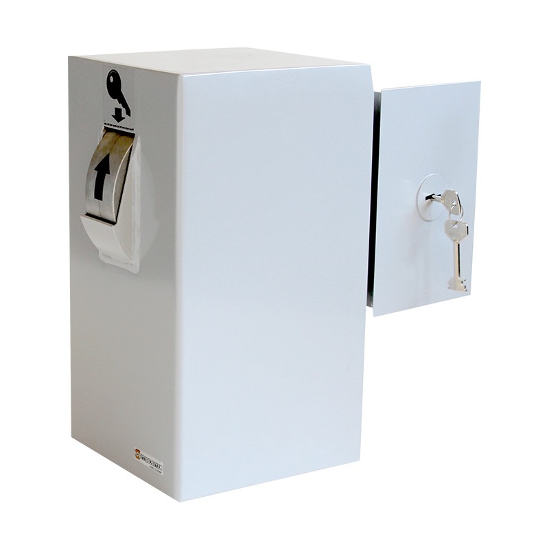 [KSB 101] KEY SECURITY BOX T.B.V. MUURVERANKERING (Drum left)