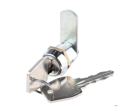 [0806/51/2] EURO-LOCKS SERIE 0802 CAM LOCK MET MOER (Ø 23, Keyed different (KD))