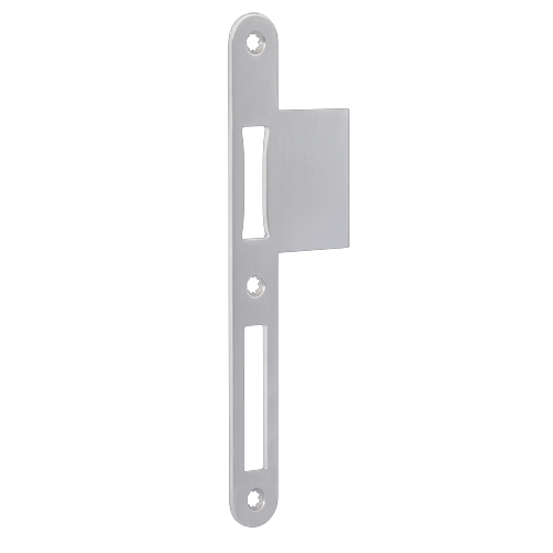 [B-90000-61-L-8] BKS SLUITPLAAT MET LIP VOOR PANIEKSLOT (DIN left = Belgian right)