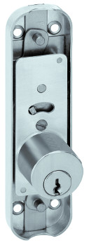 [2841.00202] JUNIE 2841 STANGENSLOT (DIN Links = Belgische Rechts, Vernikkeld metaal)