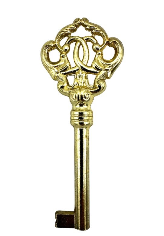 [0383.40023] JUNIE MEUBELSLEUTEL NR 383 (Brass, 8x6)