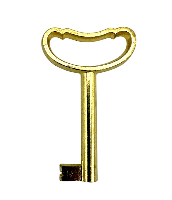 [048140023686] JUNIE MEUBELSLEUTEL NR 481 (Brass, 8x6)