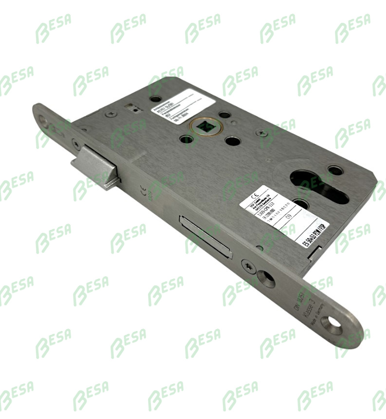 [A5707 5L/501] SSF INSTEEKSLOT VOLLEDIG ROESTVRIJSTAAL V4A SERIE 57 (DIN left = Belgian right)