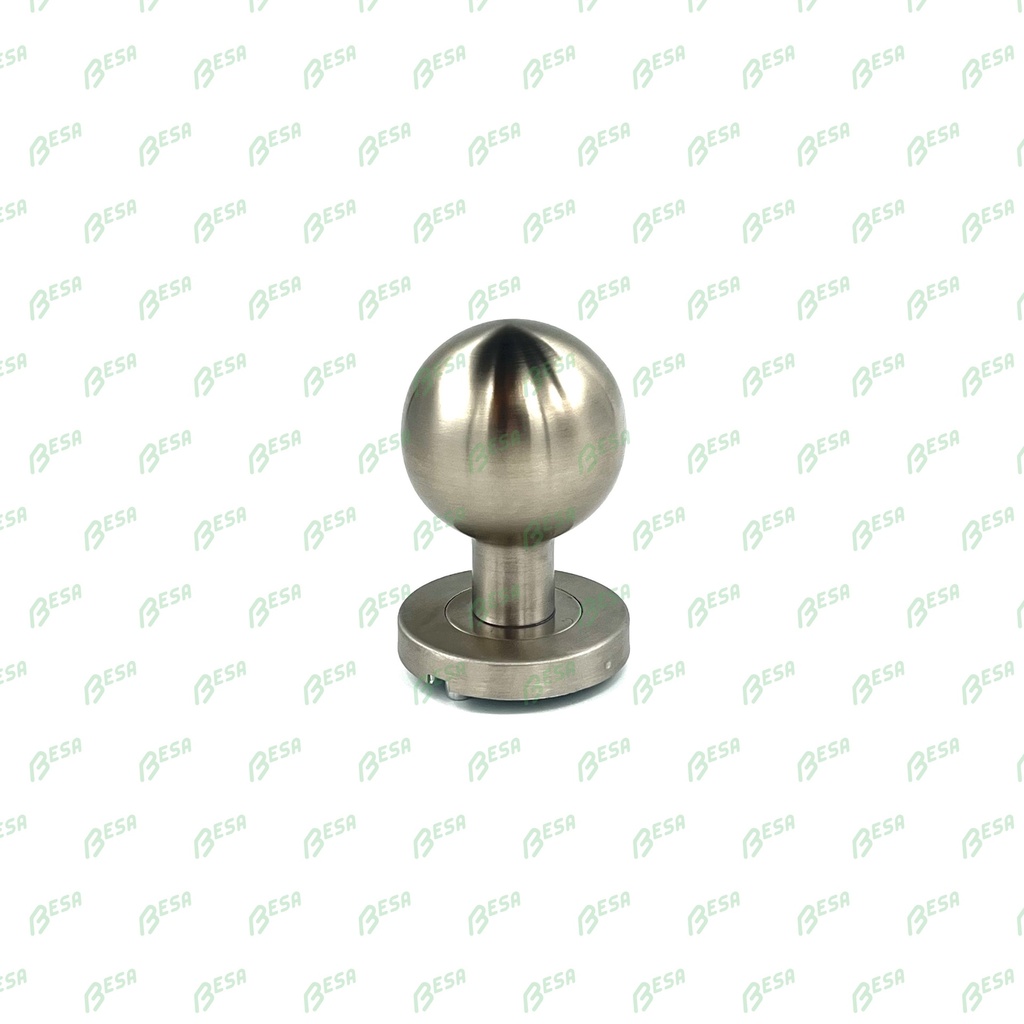 [1030150000] ROSTEX BOLKNOP INOX (Doorknob fixed)