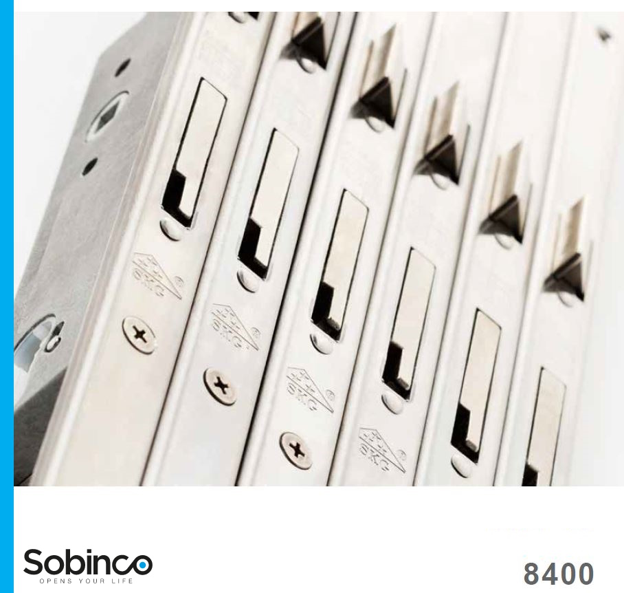 [8401-U22K-25] SOBINCO REEKS 8400 MEERPUNTSLOT MET VALLEN (25, U-22, 1895, Dag- & nachtslot)