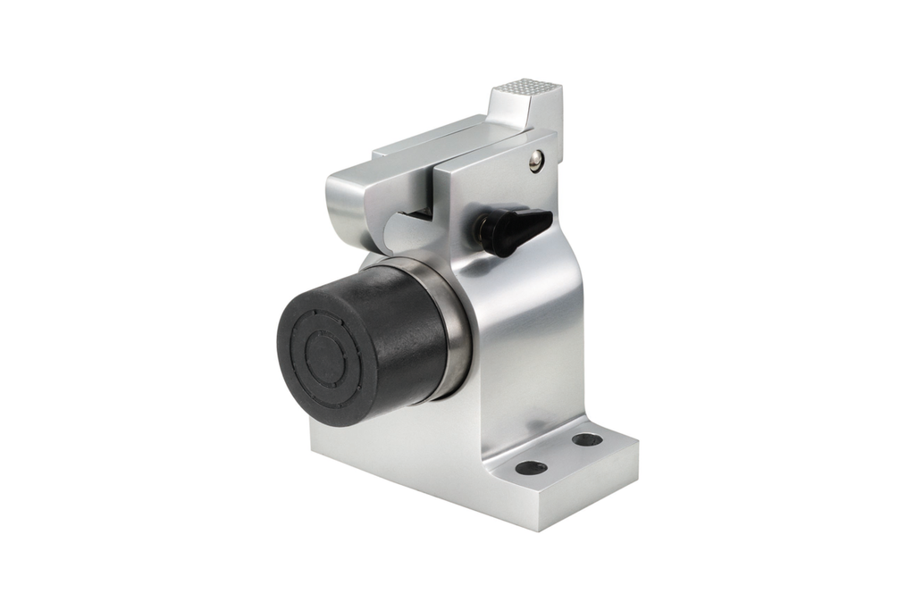 [1010.02] KWS 1010 DEURVASTZETTER MET VANGHAAK (Silver lacquered)