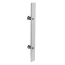 INTERSTEEL DEURGREEP PLAT INDUSTRIAL LOOK