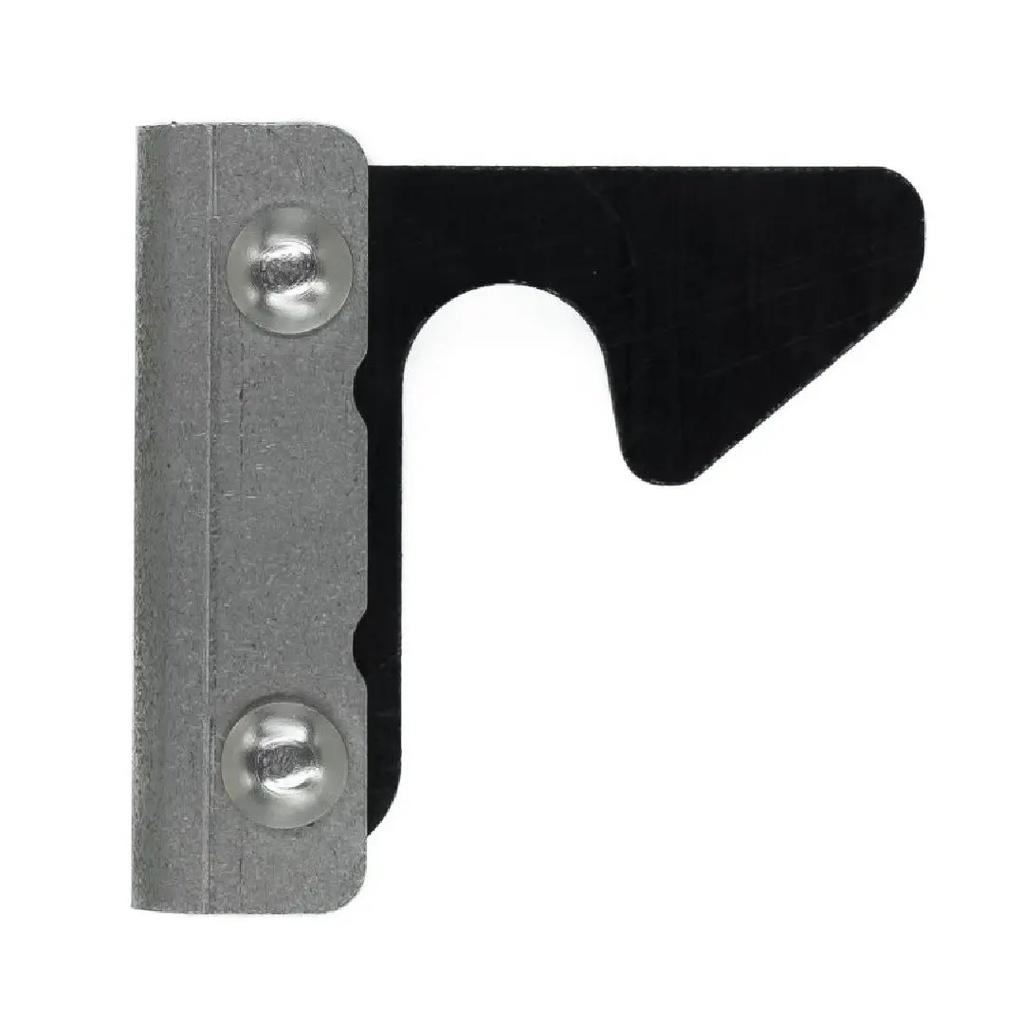 [6152601040054] BESA DOOR HANDLE HOOK – Stainless Steel or Black, Indoor & Outdoor Use (Stainless steel / Inox)