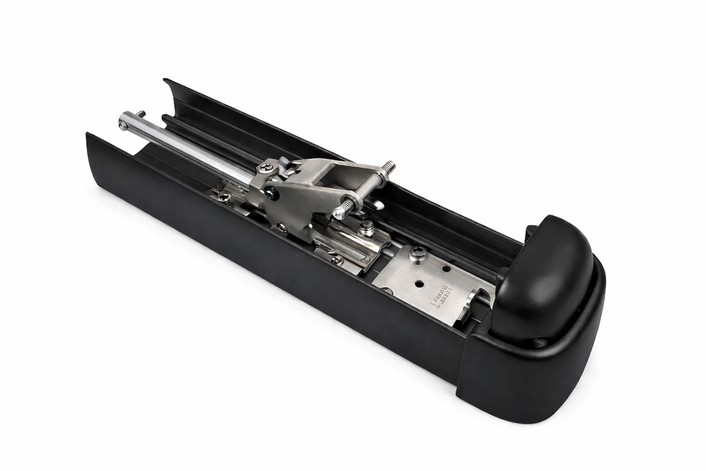 [8243_37] FAPIM OLTRE PANIC EXIT DEVICE: 8243 CENTRAL SUPPORT PRESET FOR DOGGING MECHANISM (Black matt RAL9005 (37))