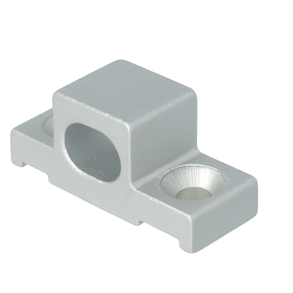 [3740_05] FAPIM 3740 OBERER HALTER FÜR ATLAS RIEGEL (Aluminium geanodiseerd F1)