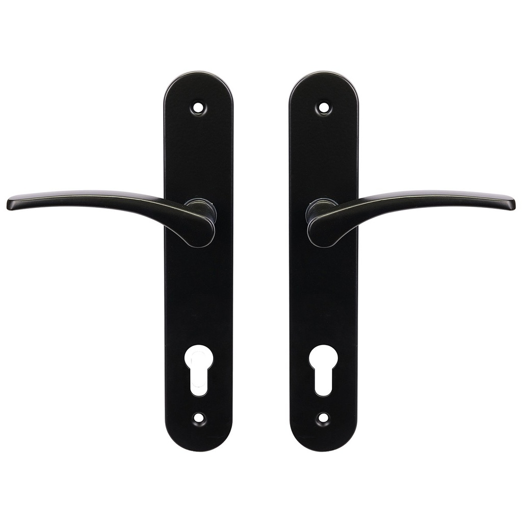 [0303-47615] BESA SPLIT KRUKKENPAAR OP SCHILD AS90MM (Euro profile cylinder)