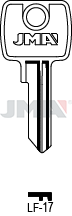 JMA BRUTE SLEUTEL PROFIEL LF-17