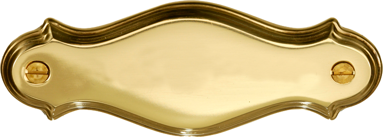 [9001] PERSONALISED NAME PLATE IN BRASS (9001)