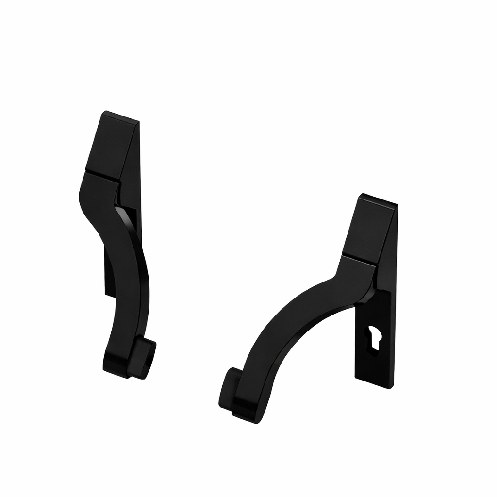 [B-74000-30-0-6V] BKS PANIEKCONSOLE (Noir mat RAL9005 (37), Voor asmaat 92)