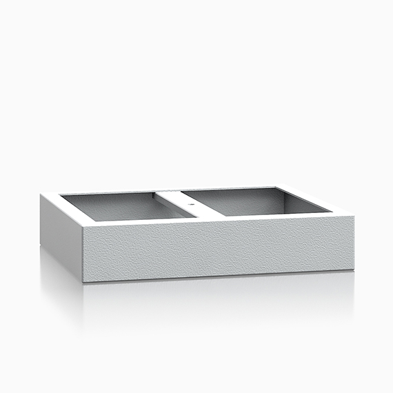[Sokkel Prisma I Keysafe H100 mm] DE RAAT SOKKEL VOOR DRS PRISMA I KEYSAFE (100)