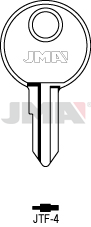 JMA BRUTE SLEUTEL PROFIEL JTF-4 VOOR ROLLUIKSLOT VAN THIRARD