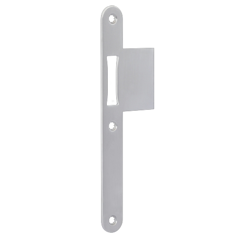 [B-90000-54-L-8] BKS SLUITPLAAT MET LIP VOOR PANIEKSLOT AUTOMATIC (DIN left = Belgian right, Rounded, 36)