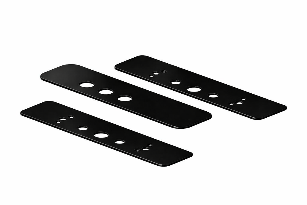 FAPIM 8169A KIT OF PLATES FOR REPLACING A PANIC EXIT DEVICE WITH OLTRE BAR