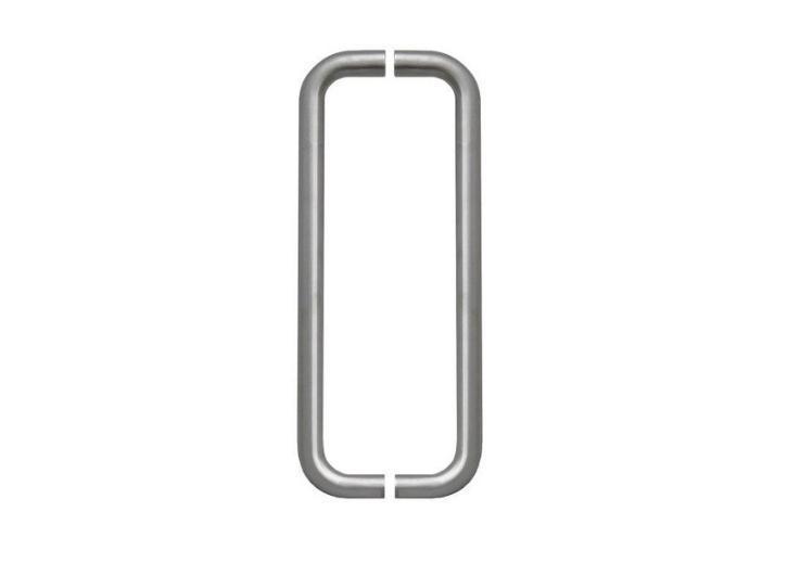 [311440] STAINLESS STEEL DOOR HANDLE MODEL U Ø 38 - pair (301-400)