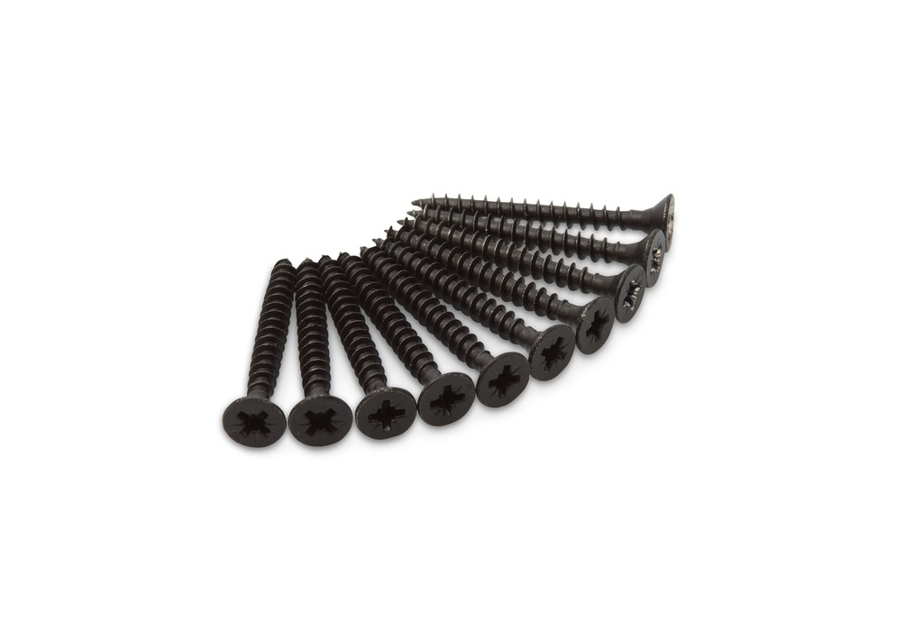 [6993.414.4540] DULIMEX SCHROEVEN RVS ZWART 4,5x40 (Pozy drive)