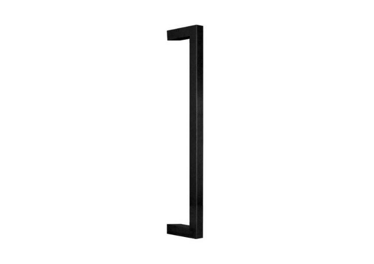 POIGNÉE DE PORTE EN ALUMINIUM MODÈLE U90°KS 01 ⧄ 30/30 - pièce