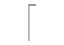 ALUMINIUM DOOR HANDLE MODEL DK 05 ⧄ 20/40 - single piece